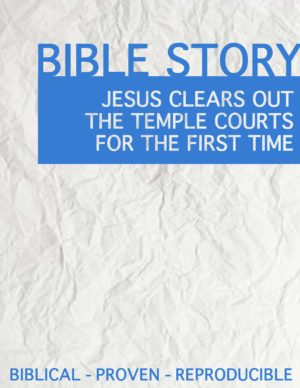 Jesus Clears Out The Temple Courts For The First Time